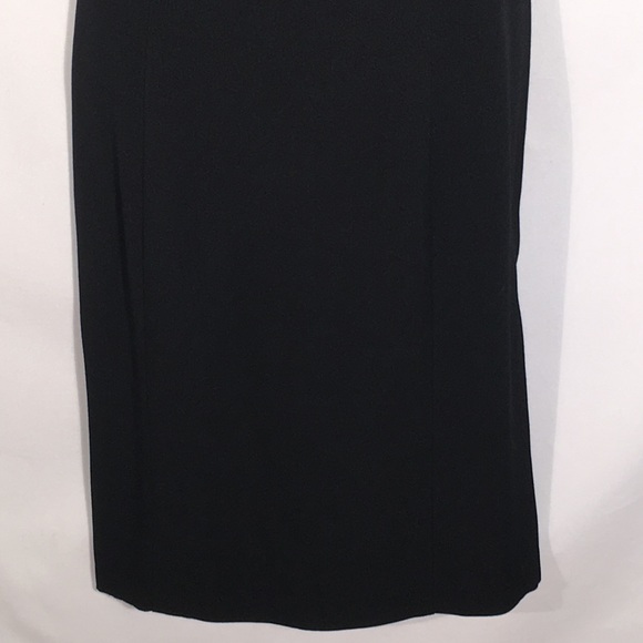 Perceptions Black Dress Scoop Neck Womens Size 10 - Picture 5 of 8